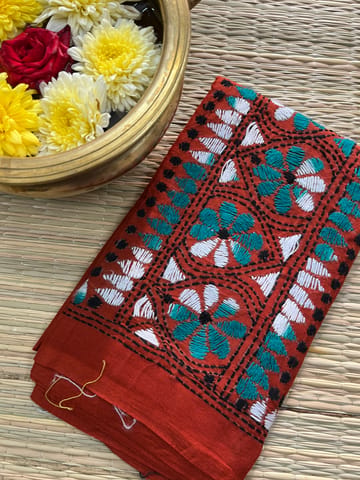 KNBP358 Kanthawork Blouse Piece