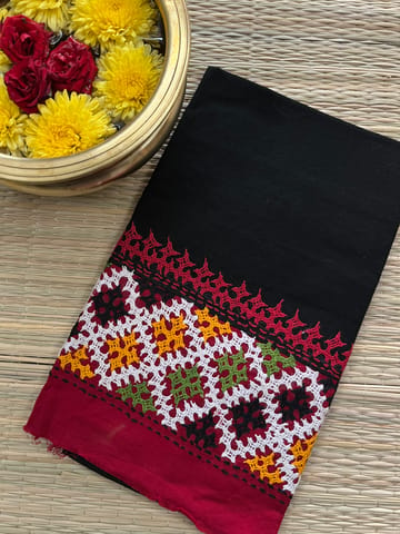 DKUBP19 Dual Color Kutchwork Blouse Piece