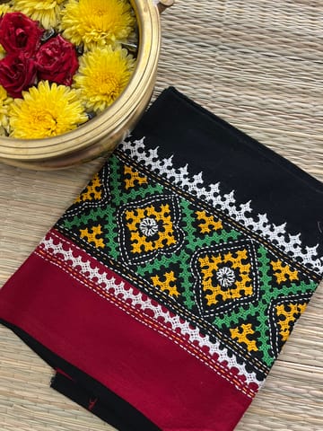 DKUBP24 Dual Color Kutchwork Blouse Piece