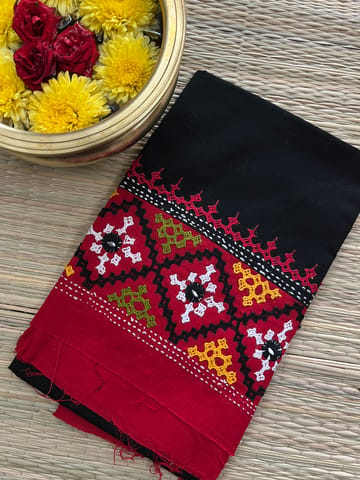 DKUBP29 Dual Color Kutchwork Blouse Piece
