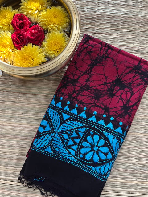 BKBP7 Batik Kanthawork Blouse Piece
