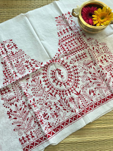 PKBP18 Kanthawork Blouse Piece