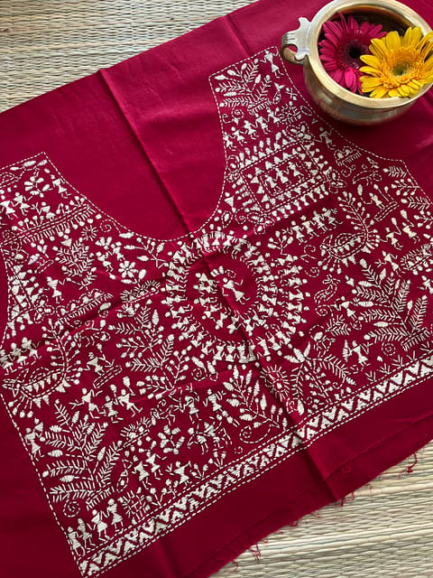 PKBP22 Kanthawork Blouse Piece