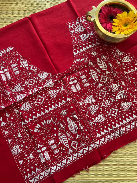 PKBP25 Kanthawork Blouse Piece