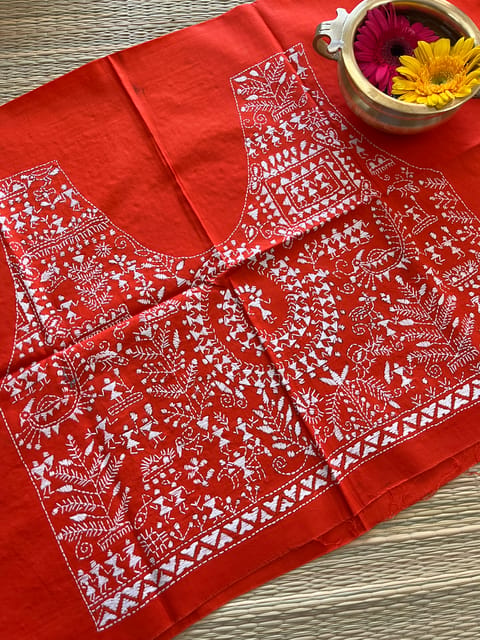 PKBP34 Kanthawork Blouse Piece