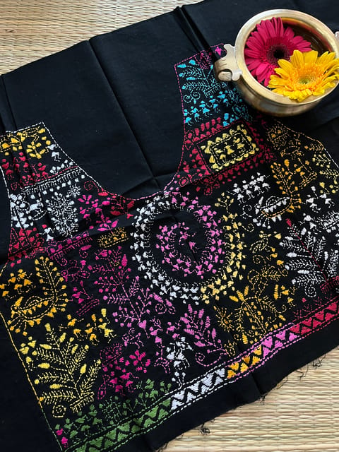 PKBP45 Kanthawork Blouse Piece