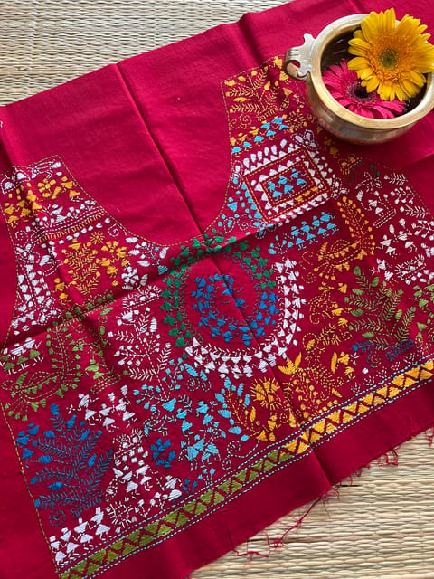 PKBP49 Kanthawork Blouse Piece