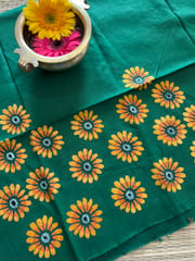 DKBP2 Designer Kanthawork Blouse Piece