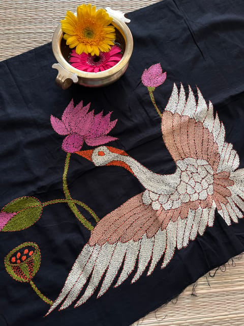 DKBP3 Designer Kanthawork Blouse Piece
