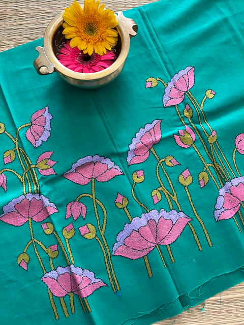 DKBP5 Designer Kanthawork Blouse Piece