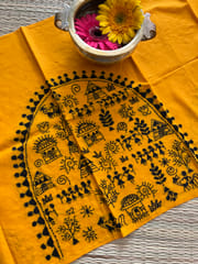 DKBP16 Designer Kanthawork Blouse Piece