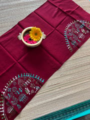 DKBP19 Designer Kanthawork Blouse Piece