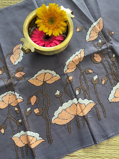 DKBP24 Designer Kanthawork Blouse Piece