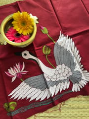 DKBP31 Designer Kanthawork Blouse Piece
