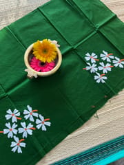 DKBP32 Designer Kanthawork Blouse Piece