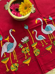 DKBP35 Designer Kanthawork Blouse Piece