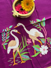 DKBP42 Designer Kanthawork Blouse Piece