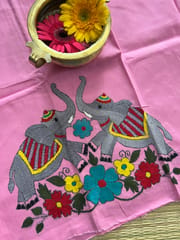 DKBP43 Designer Kanthawork Blouse Piece