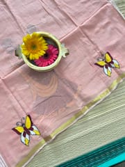 DKBP53 Designer Kanthawork Blouse Piece