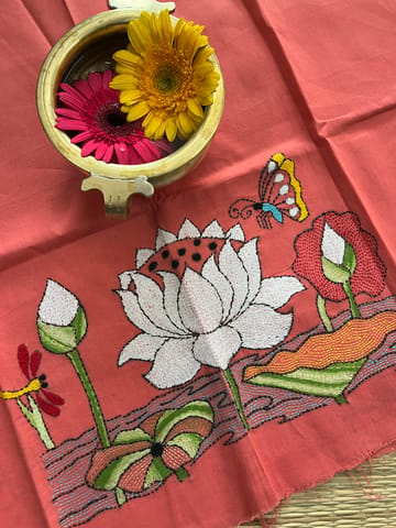 DKBP60 Designer Kanthawork Blouse Piece