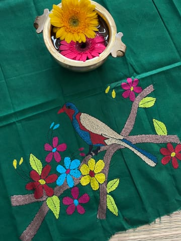 DKBP61 Designer Kanthawork Blouse Piece