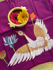 DKBP65 Designer Kanthawork Blouse Piece