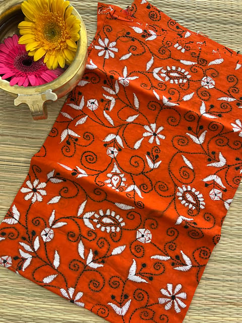 AKBP7 Allover Kanthawork Blouse Piece