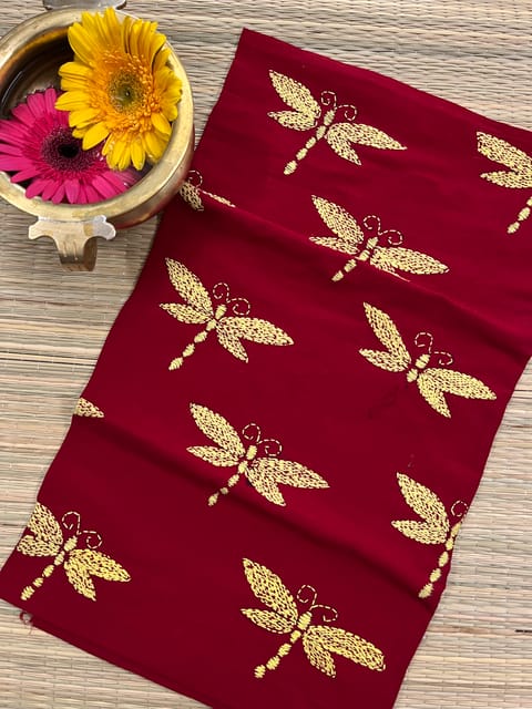 AKBP14 Allover Kanthawork Blouse Piece