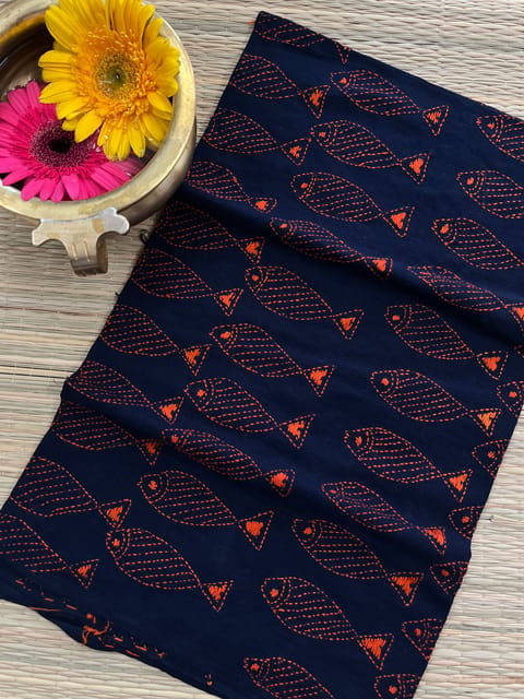 AKBP25 Allover Kanthawork Blouse Piece