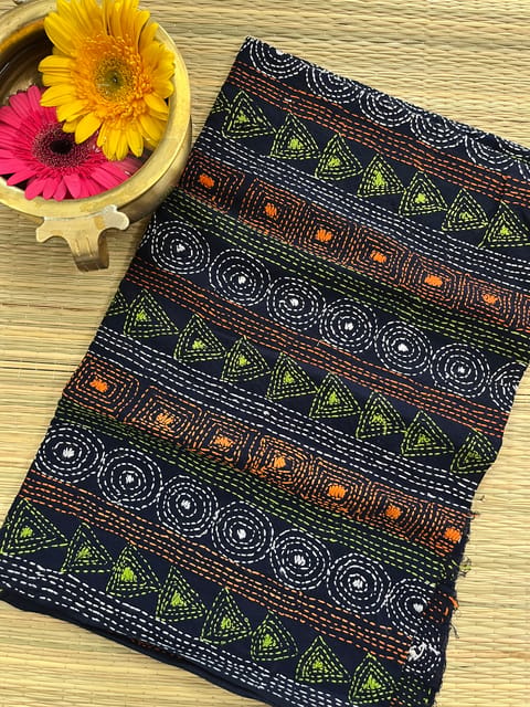 AKBP32 Allover Kanthawork Blouse Piece