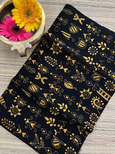 AKBP34 Allover Kanthawork Blouse Piece
