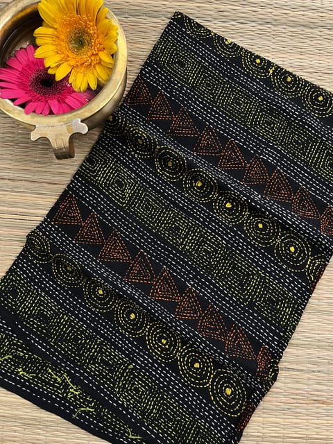 AKBP38 Allover Kanthawork Blouse Piece