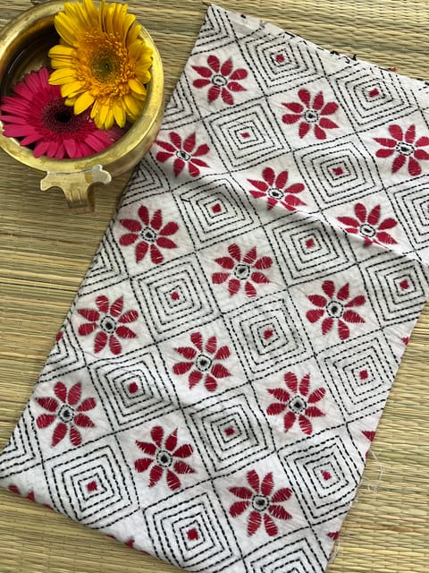 AKBP39 Allover Kanthawork Blouse Piece