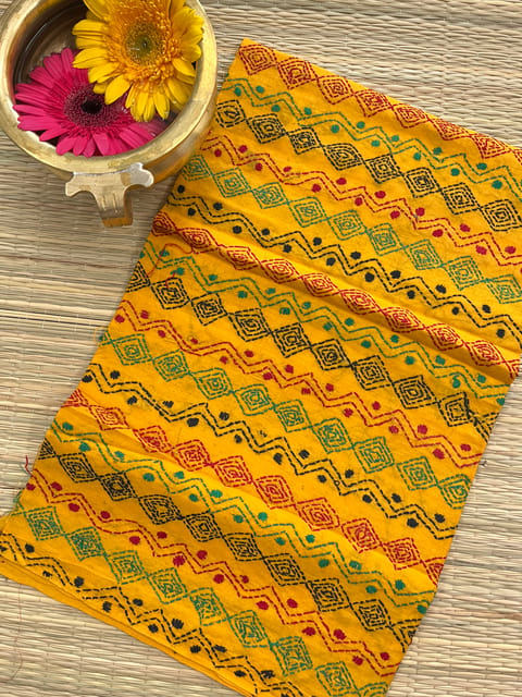 AKBP53 Allover Kanthawork Blouse Piece