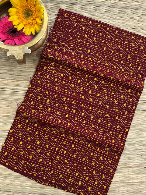 AKBP63 Allover Kanthawork Blouse Piece