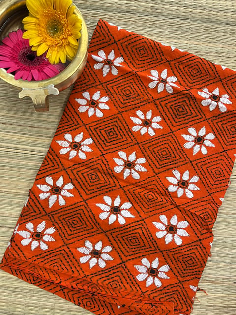 AKBP64 Allover Kanthawork Blouse Piece