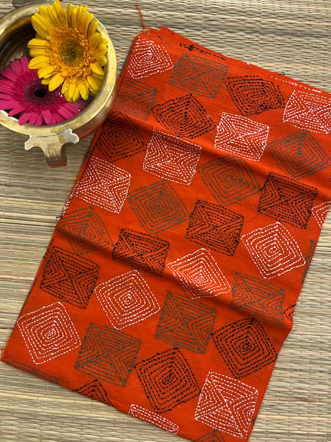 AKBP67 Allover Kanthawork Blouse Piece