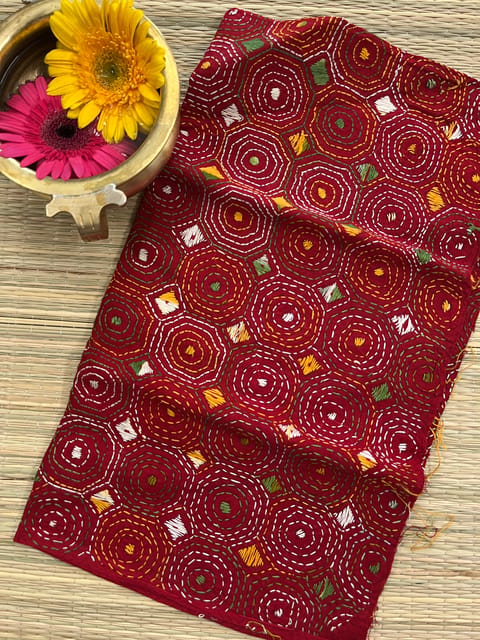 AKBP68 Allover Kanthawork Blouse Piece