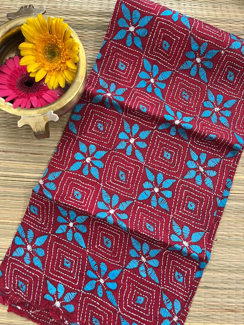 AKBP71 Allover Kanthawork Blouse Piece