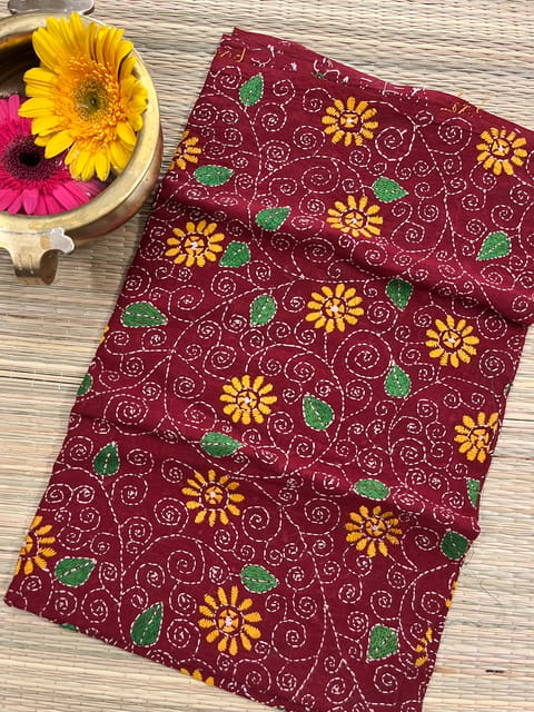 AKBP79 Allover Kanthawork Blouse Piece