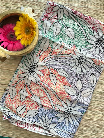 AKBP84 Allover Kanthawork Blouse Piece