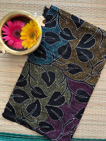 AKBP86 Allover Kanthawork Blouse Piece