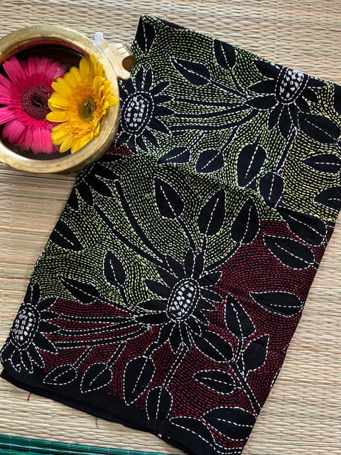 AKBP87 Allover Kanthawork Blouse Piece