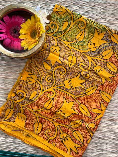 AKBP92 Allover Kanthawork Blouse Piece