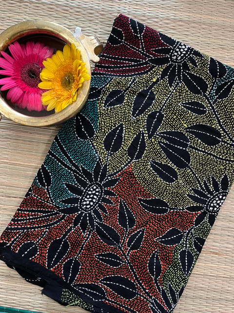 AKBP93 Allover Kanthawork Blouse Piece