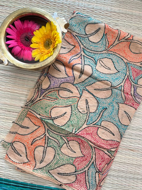 AKBP98 Allover Kanthawork Blouse Piece