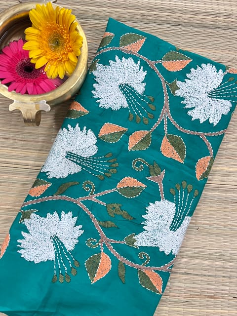 Mandhara Designer Kanthawork Blouse Piece