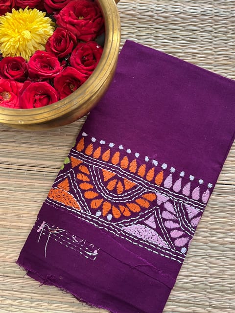 KNBP366 Kanthawork Blouse Piece