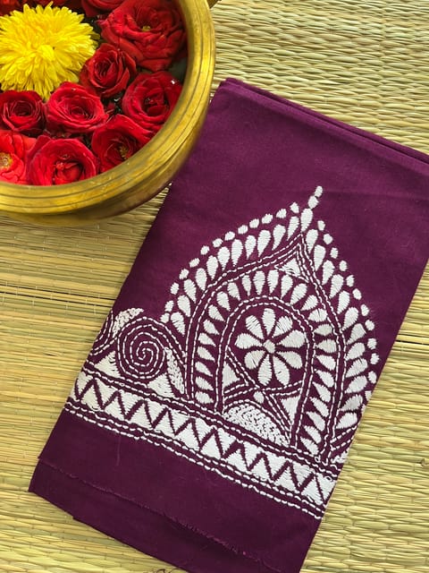 KNBP375 Kanthawork Blouse Piece