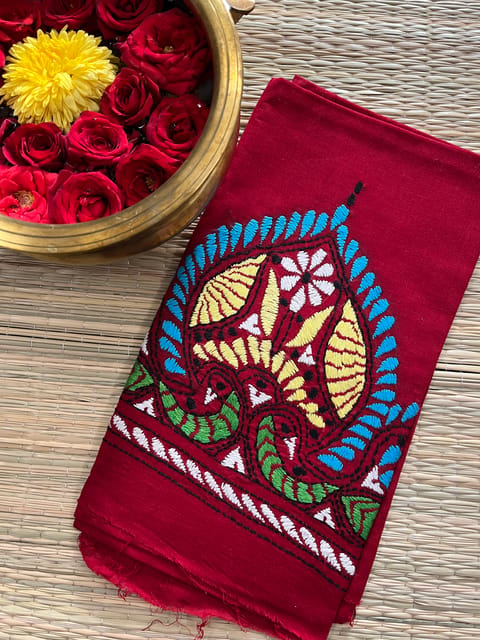 KNBP390 Kanthawork Blouse Piece